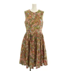 ロイスクレヨン Lois CRAYON ワンピース M マルチカラー 花柄 ノースリーブ ひざ丈 13001914 /YM