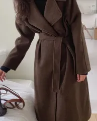 エイブリー ブラウン ロングコート