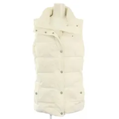 トミーヒルフィガー TOMMY HILFIGER ダウンベスト ジップアップ L 白 ホワイト /TK ■MA