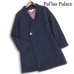 定価6万 Pal'las Palace*メルトンウール 比翼コート*サイズ2 定価6万 Pal'las Palace*メルトンウール 比翼コート*サイズ2 - メルカリ