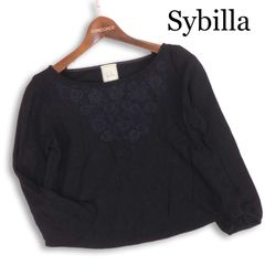 美品】Sybilla シビラ ブラック ブラウス 高級 M - メルカリ
