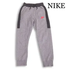 NIKE AIR ナイキ 秋冬 ストレッチ 裏起毛★ スウェット ジョガー パンツ Sz.L レディース 灰 グレー