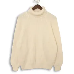 イタリア製★ benellon ベネロン 秋冬 ウール★ タートルネック ニット セーター Sz.50　レディース