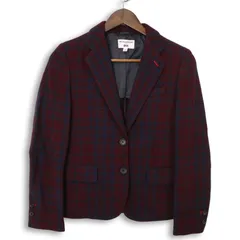 UNIQLO × INES DE LA FRESSANGE ユニクロ イネス ウール★ ツイード テーラード ジャケット ブレザー Sz.S　レディース