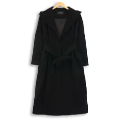 KETTY ケティ 秋冬 ウール★ フーディー ロング コート Sz.2 レディース 黒