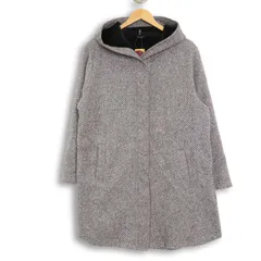 【新品 未使用】 Belle Jeanne ベルジャンヌ 裏起毛★ ストレッチ フーディー コート Sz.3L レディース 大きいサイズ 特大