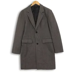 RAGEBLUE レイジブルー 秋冬 ウール混★ チェスター コート Sz.M メンズ 灰 グレー