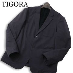 日本製 tieorNOT テーラード ジャケット 黒 L 相当 メンズ 麻 綿 