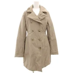 セオリー Theory ダウンコート ロング ダブル S ベージュ /GV ■GY19