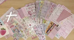 ダイアリーデコ ステッカー まとめ売り 在庫処分 ジェイホブ フラッフィーマーク DOMI WORLD coraltree 韓国作家 ポエティコ など