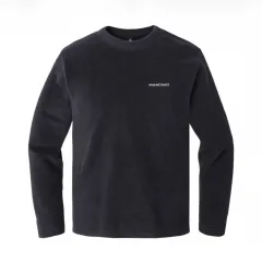 モンベル クライマプラス 100 ライト スウェットシャツ グレー