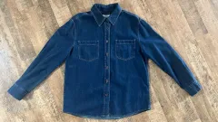 NOMELET リー ベラ デニム シャツ ヴィンテージダークブルー 1サイズ