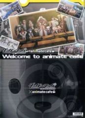 【中古】クリアファイル 集合(写真風) A4クリアファイル 「ダンガンロンパ×animatecafe」 アニメイトカフェ限定