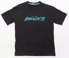 【中古】Tシャツ シン・エヴァンゲリオン劇場版：||ロゴ ロゴグラフィックTシャツ ブラック Mサイズ 「エヴァンゲリオン×GU」