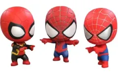 【中古】フィギュア スパイダーマン(3体セット)「スパイダーマン：ノー・ウェイ・ホーム」 Cosbi サイズS
