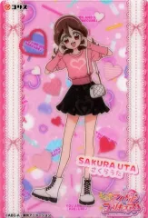 【中古】食玩 トレーディングカード 咲良うた 「キミとアイドルプリキュア♪ キラキラクリアカードガム」