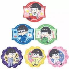 【中古】バッジ・ピンズ(キャラクター) 全6種セット 「おそ松さん トレーディングワッペンバッジ」