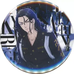 【中古】バッジ・ピンズ 場地圭介/背景タイトル 缶バッジ 「東京リベンジャーズ 運試し!東リベみくじ～Night Rain～」 小吉