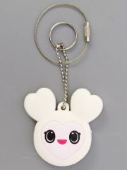 【中古】小物(女性) ダヒョン TWICE LOVELYキーカバー(ホワイト) 「TWICE 2nd BEST ALBUM『#TWICE2』リリースイベント」
