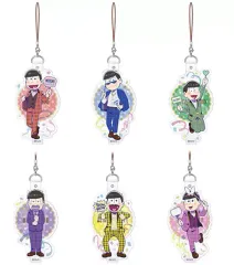 【中古】ストラップ(キャラクター) 全6種セット 「おそ松さん きゃらびにストラップ」