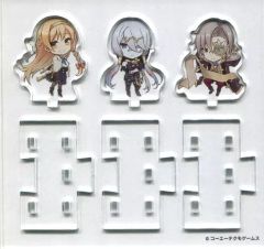 私の推しは悪役令嬢。ミニアクリルスタンドセット レイ クレア リリィ 