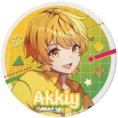 AMPTAKxCOLORS あっきぃ 缶バッジ 虹 武道館 等身 アンプタック - メルカリ