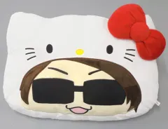 【中古】クッション・抱き枕・本体 FB777×ハローキティ フェイスクッション 「Happyくじ M.S.S Project × Sanrio characters」 B賞