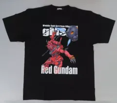 【中古】Tシャツ 赤いガンダム フルカラーTシャツ ブラック Lサイズ 「機動戦士Gundam GQuuuuuuX」