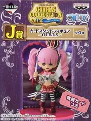 【中古】フィギュア ペローナ 「一番くじ ワンピース GIRLS COLLECTION vol.2 ～The Strong Girls～」 J賞 カードスタンドフィギュア～GIRLS～ 