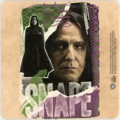 【中古】マグカップ・湯のみ セブルス・スネイプ オリジナルコースター 「ハリー・ポッター」 魔法ワールドカフェ限定 コラボドリンク注文特典