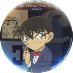 【中古】バッジ・ピンズ 江戸川コナン 「名探偵コナン・ワールド 2025 缶バッジコレクション(カバー付き)」 ユニバーサル・スタジオ・ジャパン2025限定