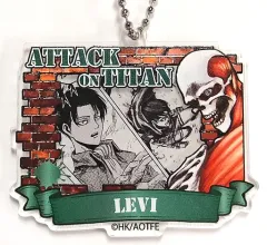 【中古】キーホルダー・マスコット(キャラクター) リヴァイ 「進撃の巨人展 FINAL トレーディングデコフレアクリルキーホルダー」