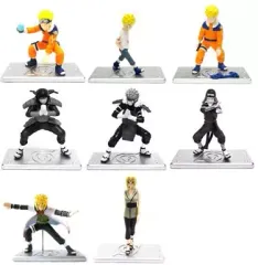 【中古】食玩 トレーディングフィギュア ナルト忍形集 火影すぺしゃる 全8種セット 
