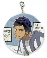 【中古】キーホルダー・マスコット(キャラクター) 青峰大輝 「黒子のバスケ トレーディングつながる缶バッジチャーム design chair Ver.」 ジャンプフェスタ2018グッズ