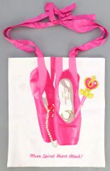 [중고] 가방 코즈믹 하트 컴팩트 × 나선형 하트 문 막대 모델 reversible etude ballet bag [극장판 미소녀 전사 세일러 문 Cosmos × RoseMarie seoir]