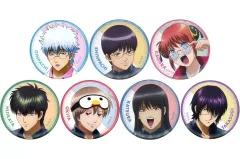 【中古】バッジ・ピンズ 全7種セット 「銀魂 3年Z組銀八先生×ローソン 缶バッジ」