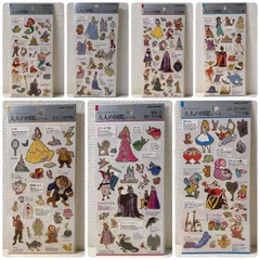 【大人の図鑑シール】ディズニー　プリンセスシリーズ　Disney