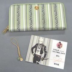 新品未使用】刀剣乱舞 加州清光 西陣織 ラウンドファスナー長財布 