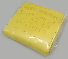 【中古】財布・パスケース(キャラクター) ピカチュウ 型押しシリーズ ラウンド札入れ 「ポケットモンスター」