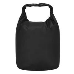 ideamall ドライバッグ 防水 スタッフ 海 プール 釣り ロールトップ 20L (ブラック) [ブラック]