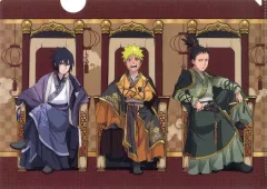 【中古】クリアファイル 木ノ葉 玉座ver. A4クリアファイル 「NARUTO -ナルト- 疾風伝 グッズフェア in アニメイト」