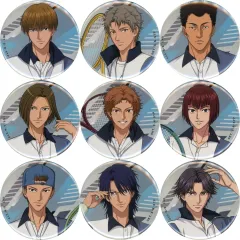 【中古】バッジ・ピンズ 全9種セット 「新テニスの王子様 青学VS氷帝フェア キャラバッジコレクション 氷帝」