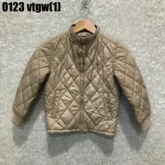 Tommy Hilfiger トミーヒルフィガー キッズ キルティング ジャケット ベージュ キッズ