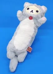 【中古】文房具その他 のんびりネコテーマ(コリラックマ/グレー) ぬいぐるみペンポーチ 「リラックマ」