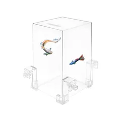 アチスメル フィッシュタワー 魚タワー 負圧水槽 空中 アクアリウム 透明 アクリル 魚が空を飛ぶ 観察キット 