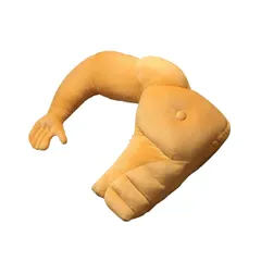 RYUBOF 抱き枕 人型 マッチョ おもしろグッズ 面白いプレゼント 腕枕 クッション 面白 雑貨 誕プレ 男 筋肉 グッズ ユニーク 人型クッション 面白インテリア ギフト (色白/右側) [色白/右側]