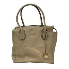 MICHAEL KORS(マイケルコース) ハンドバッグ - ベージュ レザー