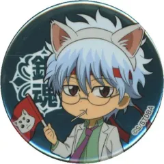 【中古】バッジ・ピンズ(キャラクター) 銀八先生(デフォルメver.) 「銀魂 3年Z組銀八先生 銀魂高校 体育祭 in ナンジャタウン 炎の応援合戦! 56mmきらきら缶バッジ」