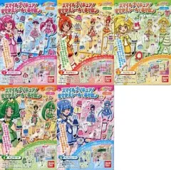 【中古】食玩 ステッカー・シール 全5種セット スマイルプリキュア! きせかえシールであそぼ♪ 