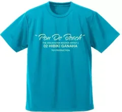 【中古】衣類 我那覇響Ver. ドライTシャツ ターコイズブルー Lサイズ 「アイドルマスター」